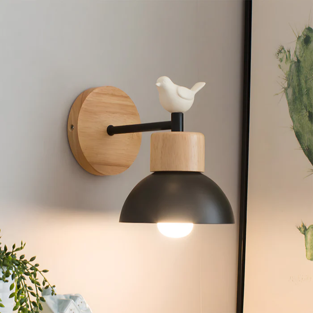 BowLift | Stylish Wall Lamp Made of Wood