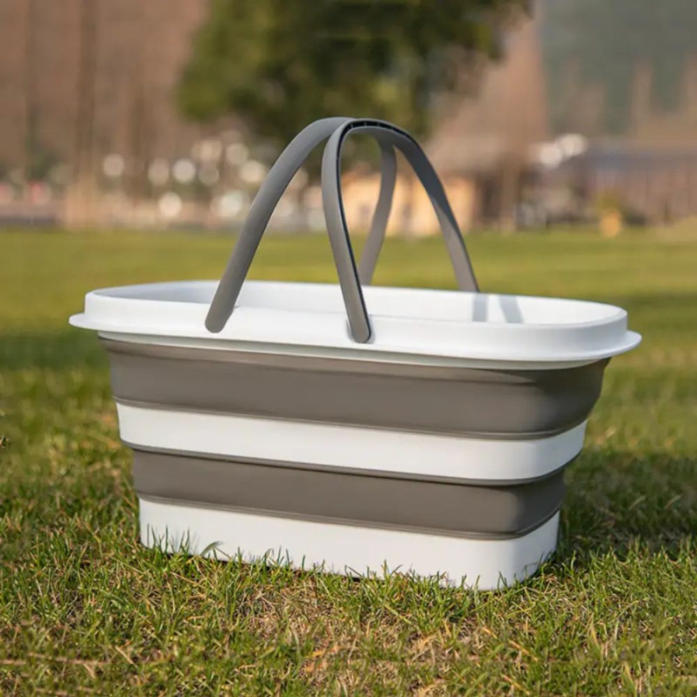 BowLift | Foldable Ultra Flex Multi-Use Basket – For Camping, BBQ and Household Use