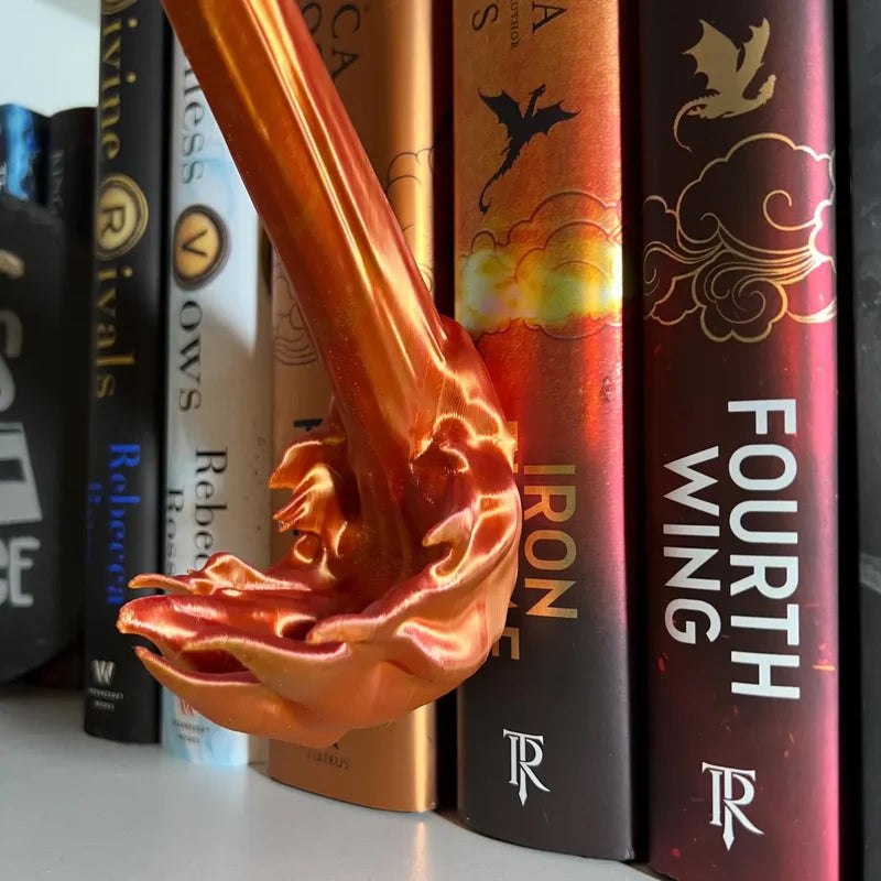 Dragon Flame Book Niche | Bowlift