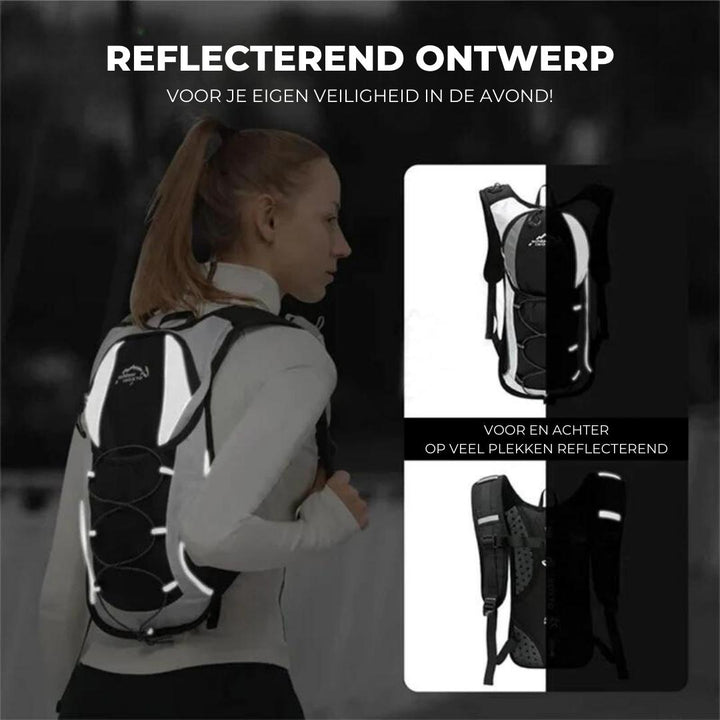 BowLift | TravelLite Backpack - Ultralight Hydration with Integrated Water Tank