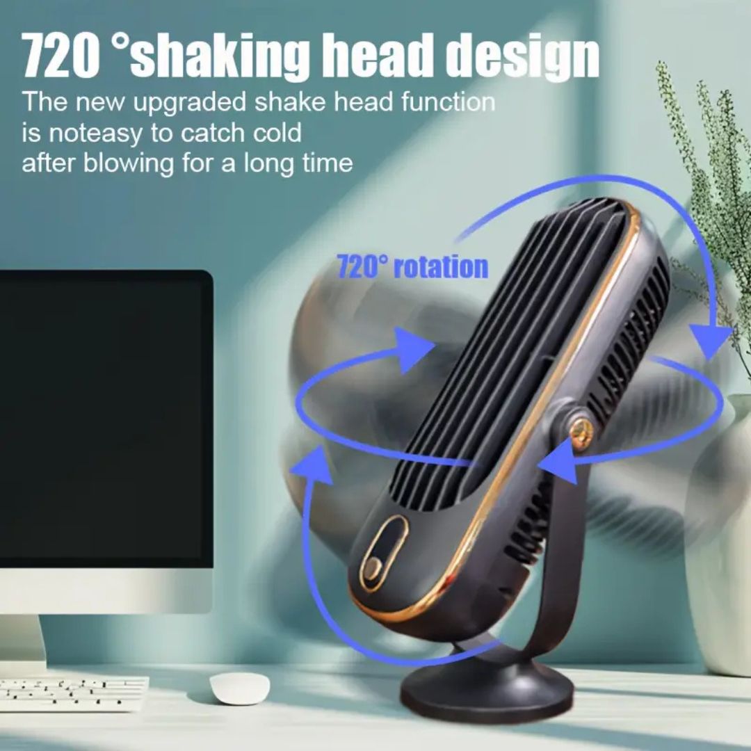 Coolux – Ultra-Quiet USB Desktop Fan