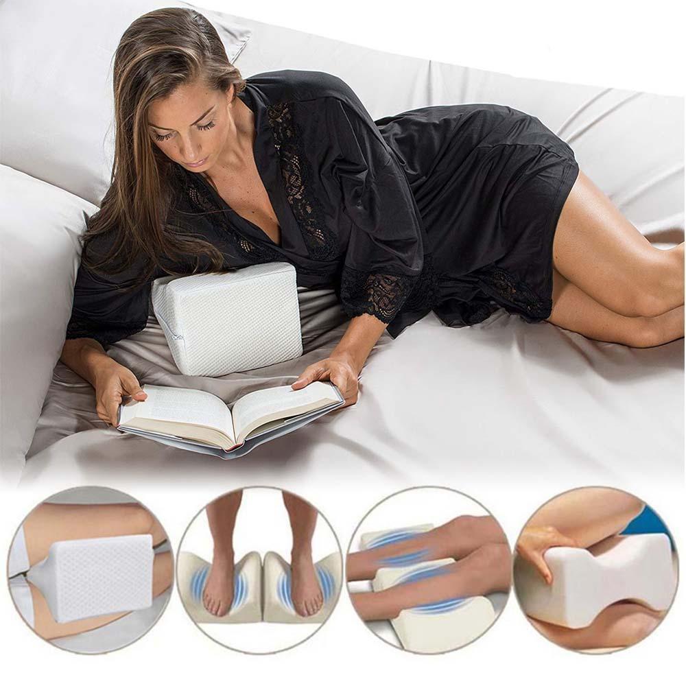 BowLift | Orthopedic Memory Foam Hip Alignment Knee Pillow