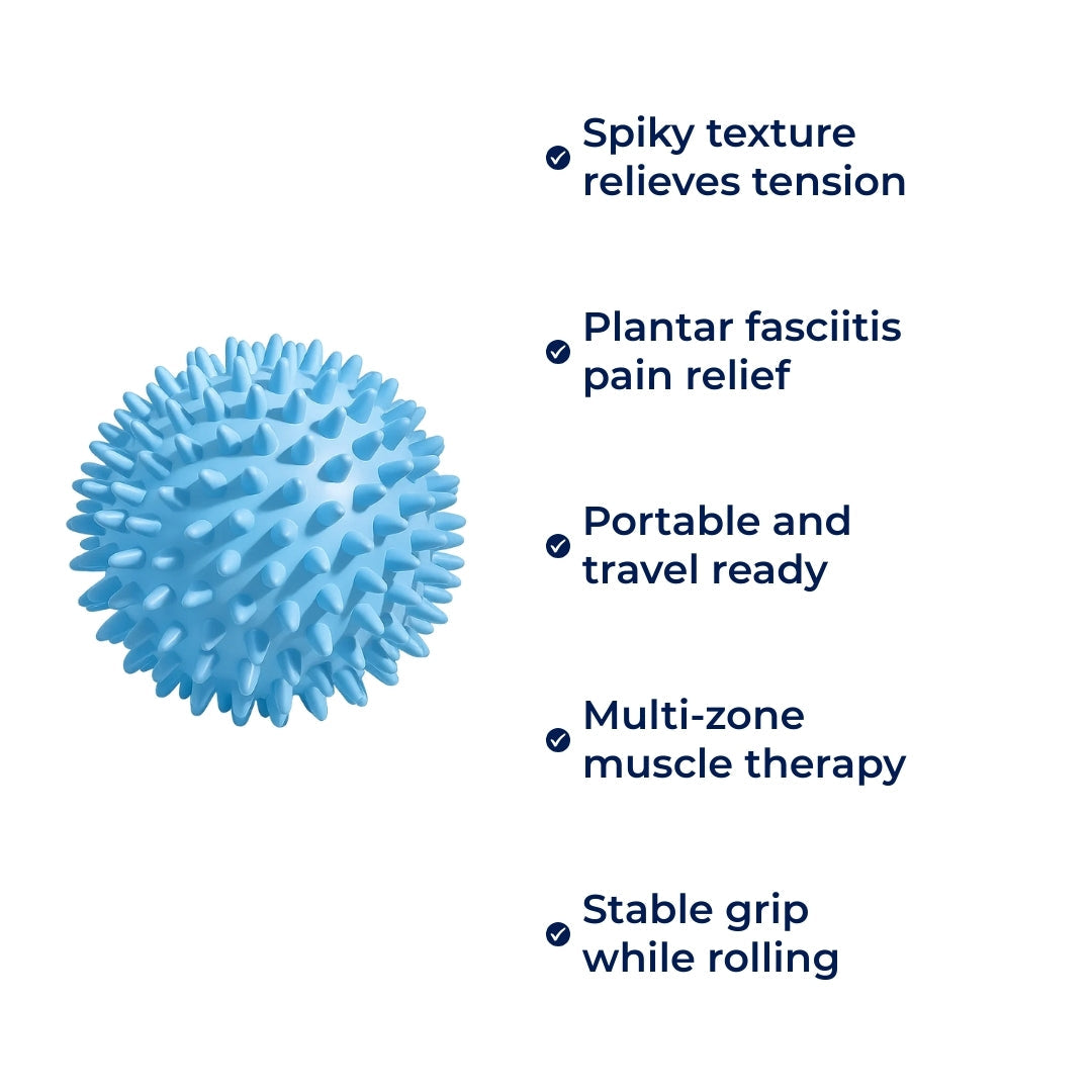 Plantar Fasciitis Relief – Spiky Deep‑Tissue – Boosts Circulation – Soothes Heel & Arch Pain After Long Days Bowlift