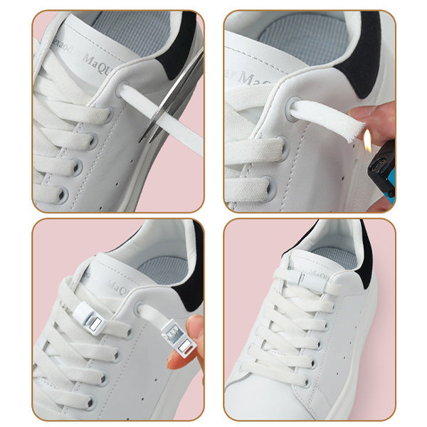 BowLift | Magnetic lazy shoelaces metal buckle