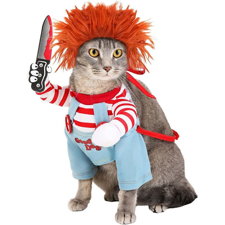 Chucky Pet Halloween Costume – Enhance Your Pet’s Playful Personality Bowlift