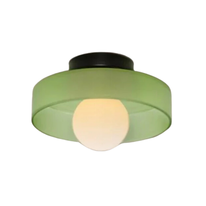 Round Ceiling Lamp with Stylish Functionality - LumiSphere | Bowlift