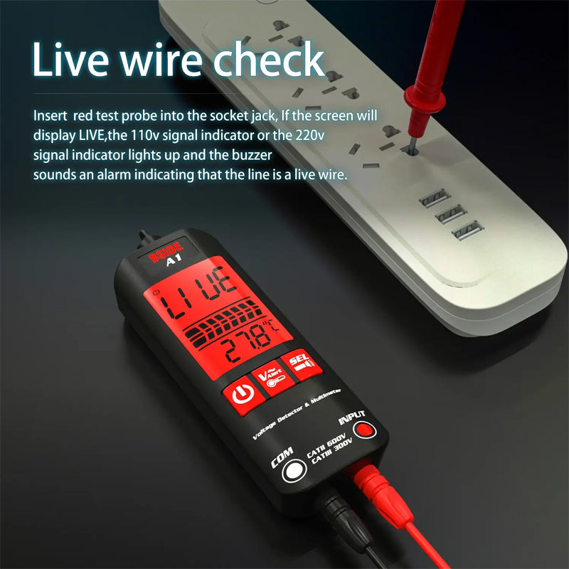 BowLift | Fully Automatic Anti-Burn Intelligent Digital Multimeter