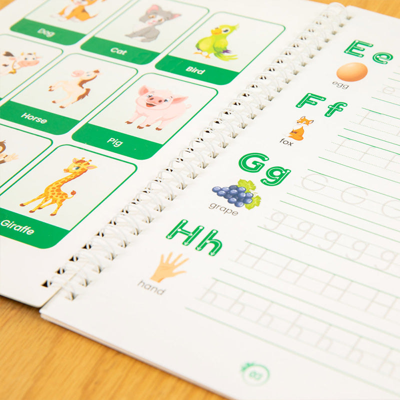 BowLift | Cursive Practice Sentence Reusable Exercise Notebooks for Children