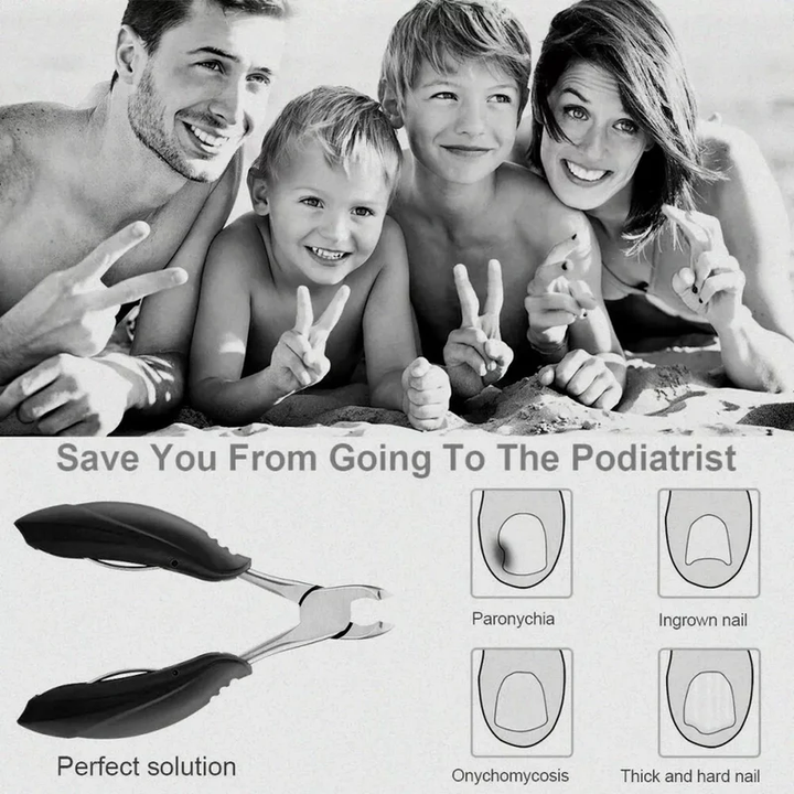 BowLift | Toenail Clipper for Seniors, Sharp, Ergonomic & Ideal for Thick Nails
