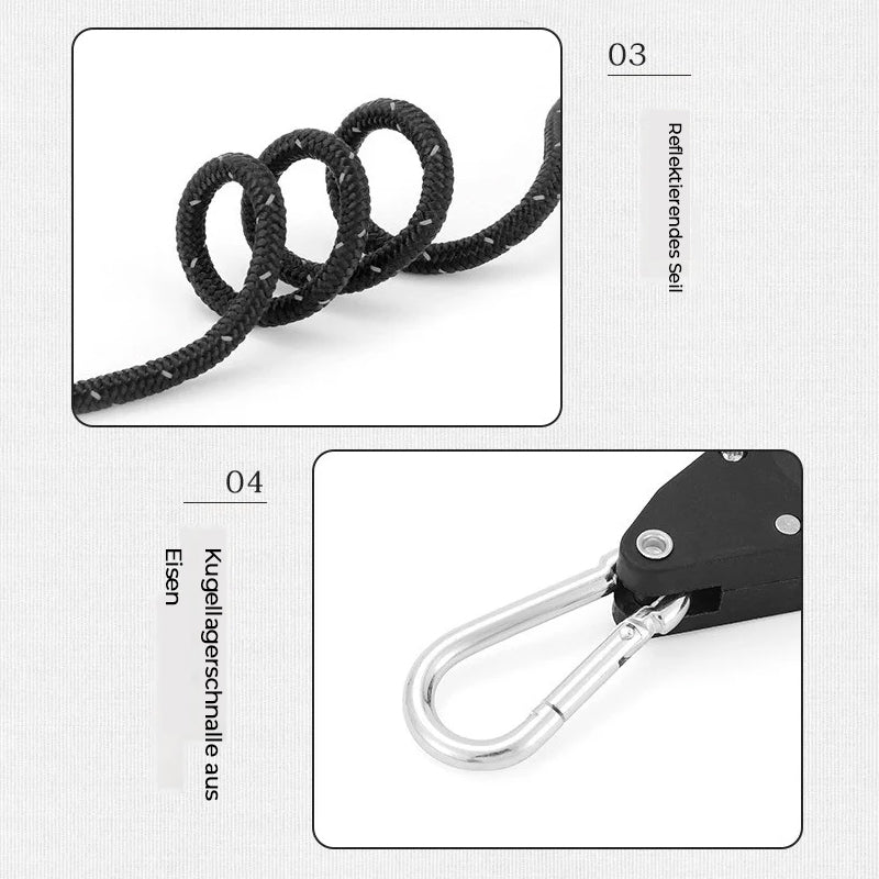BowLift | Windproof rope for adjusting the pulley