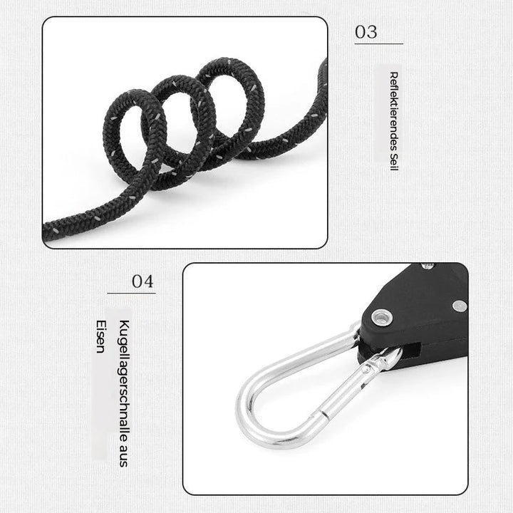 BowLift | Windproof rope for adjusting the pulley