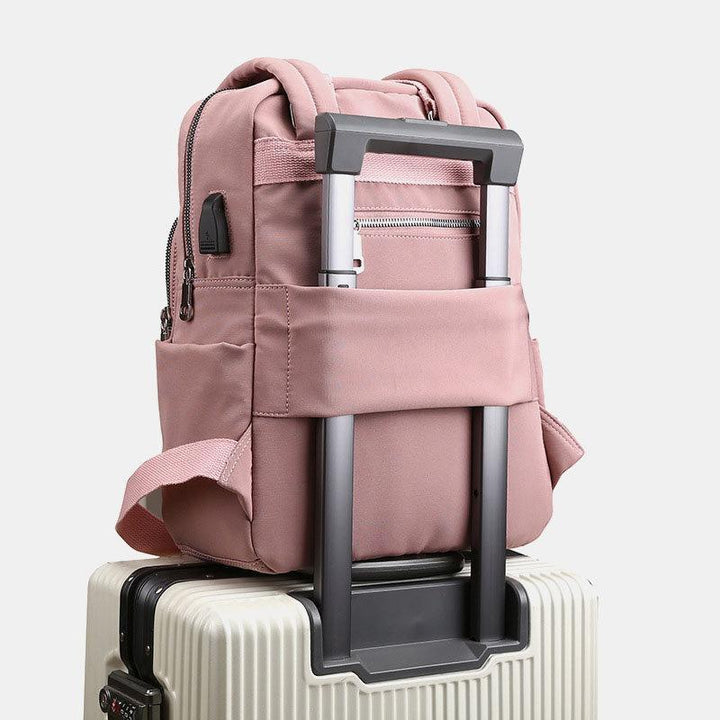 Multifunctional Water-resistant Casual Backpack Bowlift