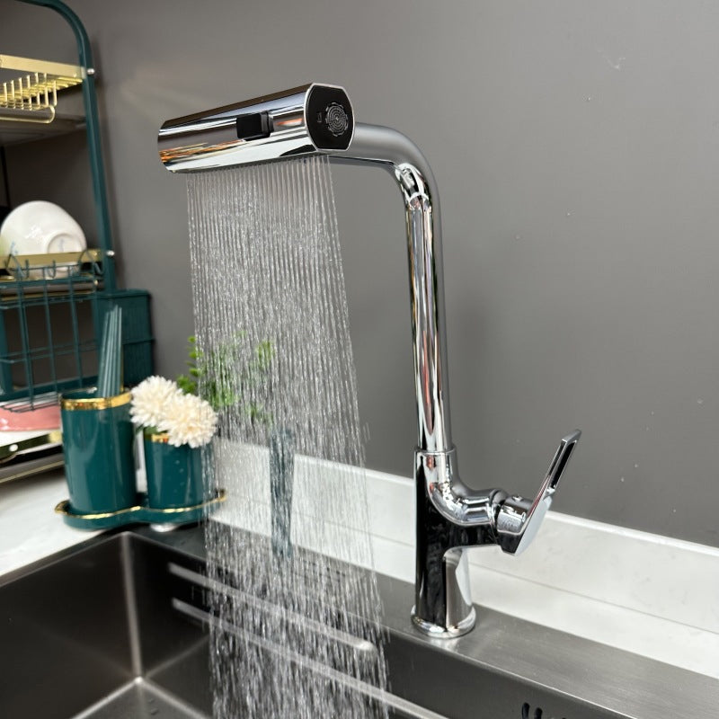 New waterfall kitchen faucet | Bowlift