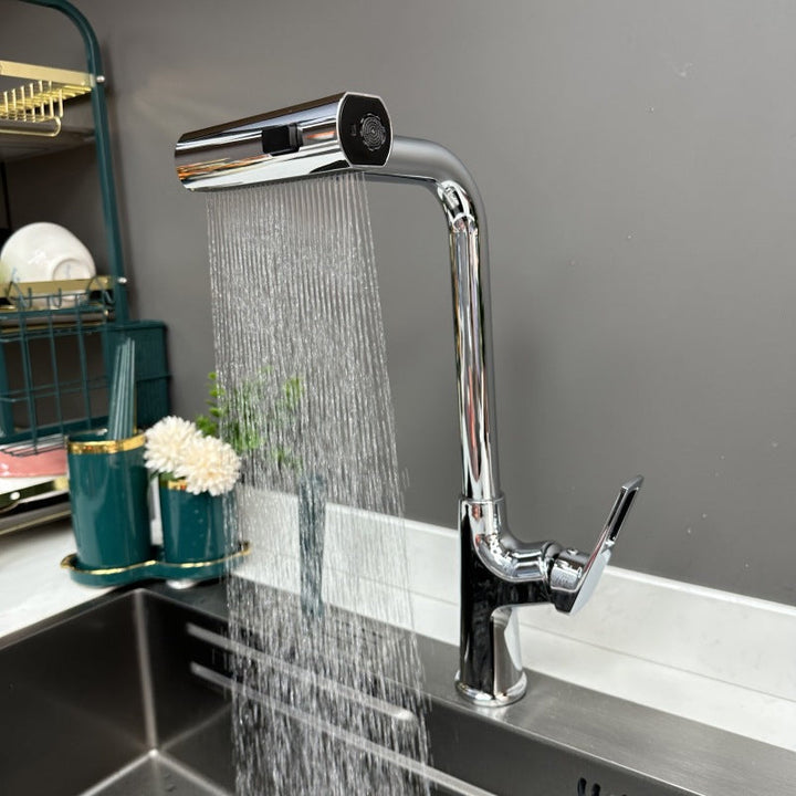 New waterfall kitchen faucet | Bowlift