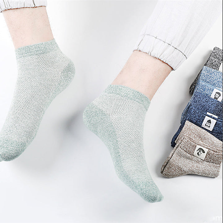 BowLift | Men‘s Business Breathable Anti-bacterial Deodorant Socks（5PCS）