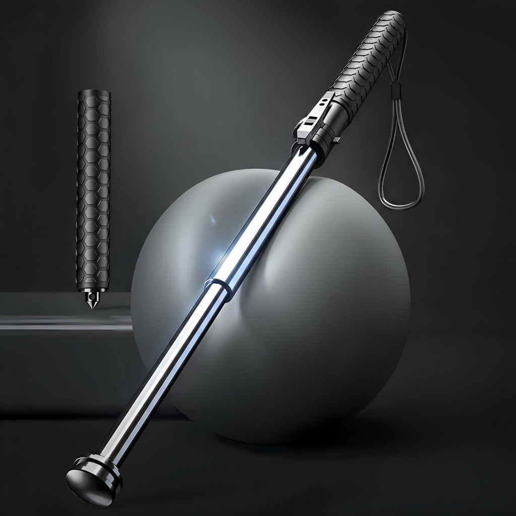 Automatic Self Defense Walking Stick with Stability Support