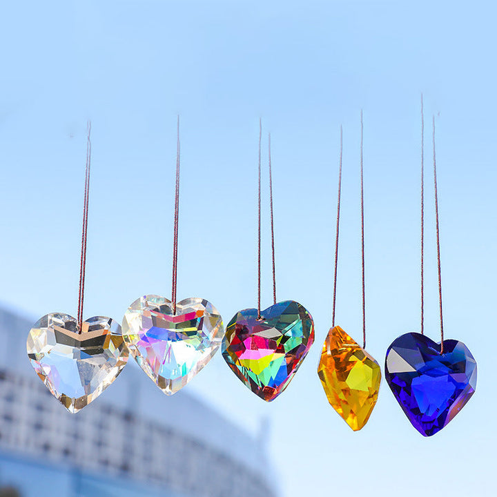 BowLift | GlimmerHeart Elegant Heart-Shaped Sun Catcher – Enchanting Light Effects for Your Home