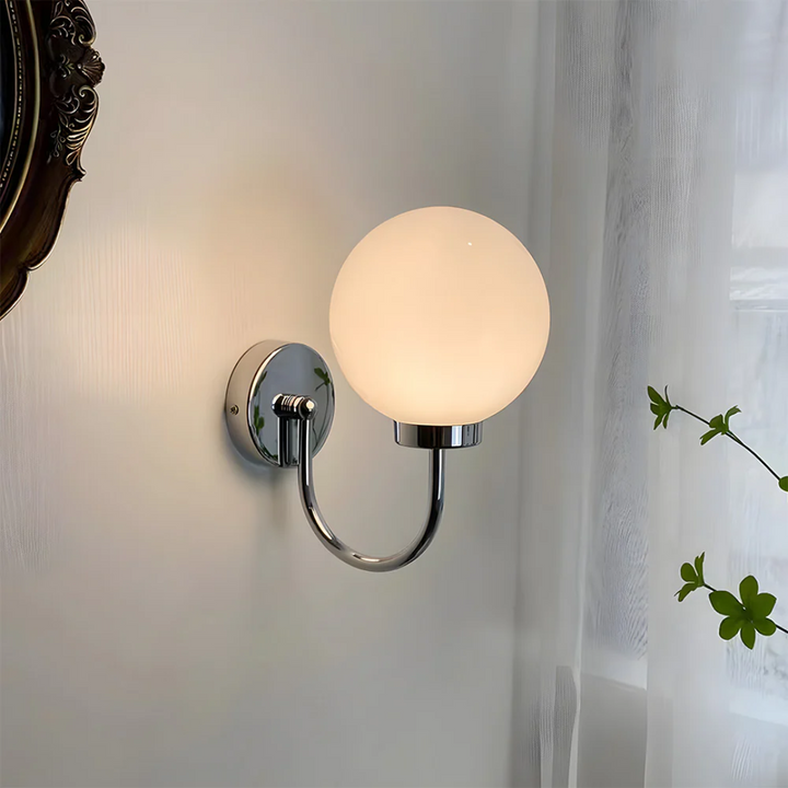 BowLift | Wall lamp with Glass Sphere