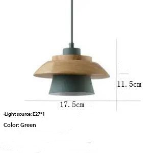 Macaron Single Head Pendant Light