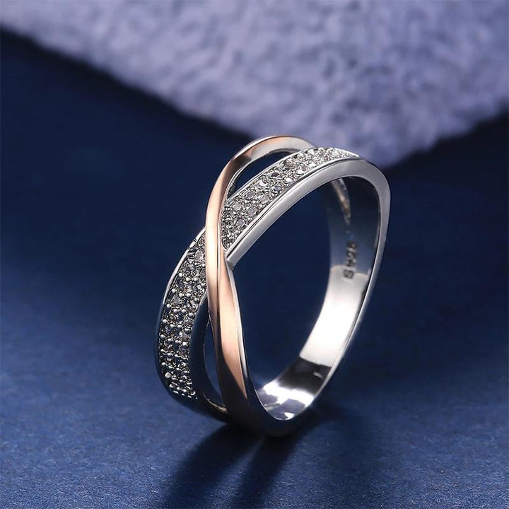 BowLift | X Shape Cross Ring for Women