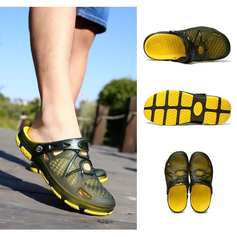 BowLift | Men's Beach Sandals Breathable Mesh Beach Slippers