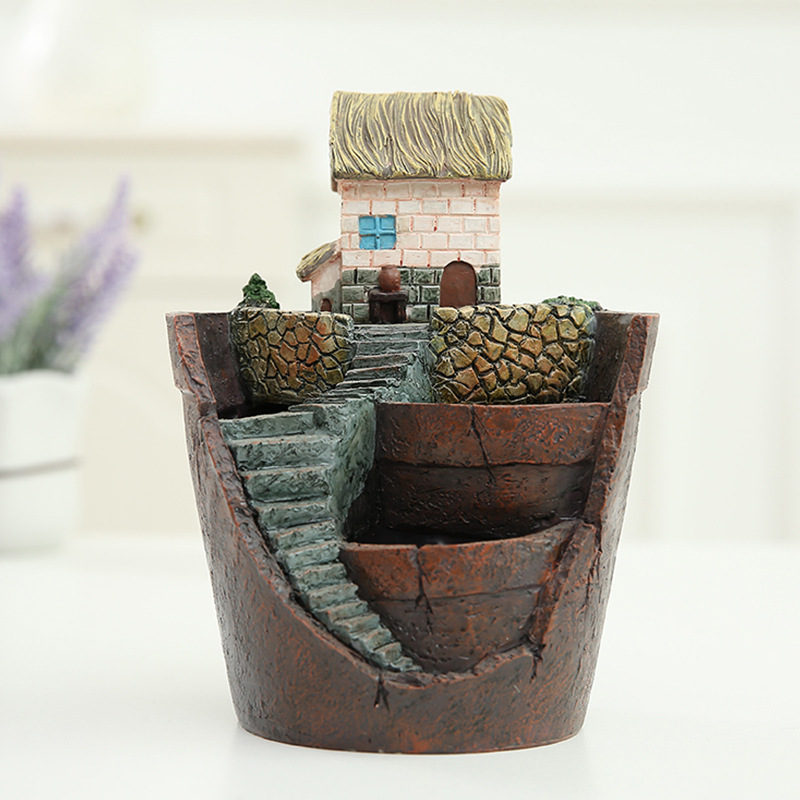 BowLift | Succulent decorative flower pot for mini garden – Bonsai planting pot for micro landscape and garden