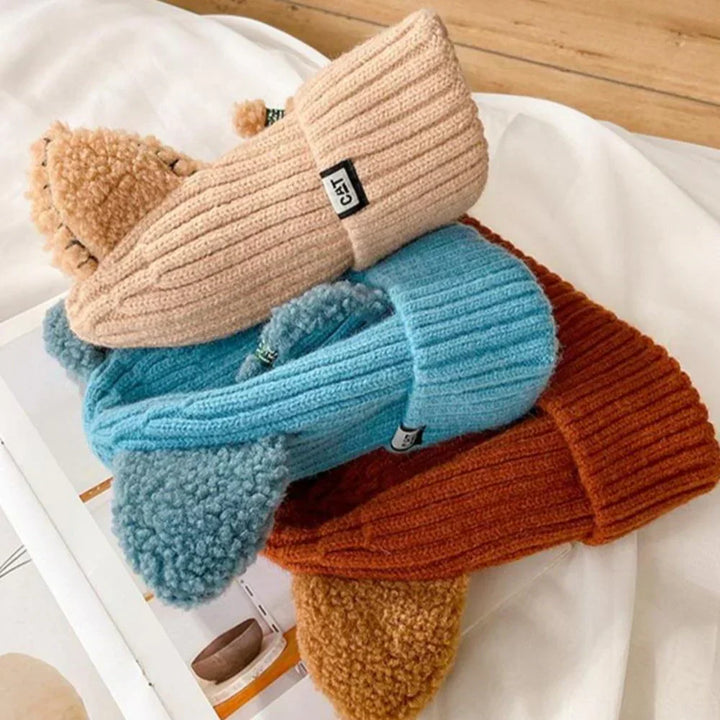 BowLift | Kattenoor Winter Hat CosyCharm – Soft knitted hat for women with playful appearance