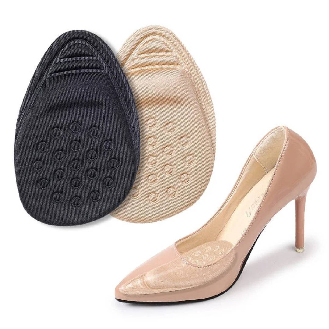 FootEase Shoes Half Insoles Forefoot Inserts | Foot Pain Relief - Shock Absorption - Custom Fit for Everyday Comfort Bowlift