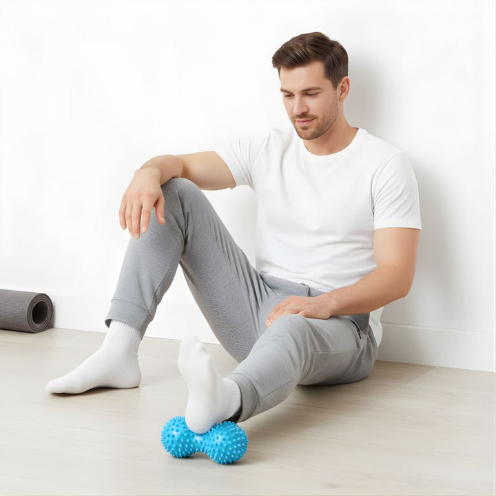 Deep Tissue Muscle Relief – Firm Spiky Dual-Ball Design – Faster Recovery for Active Lifestyle Bowlift