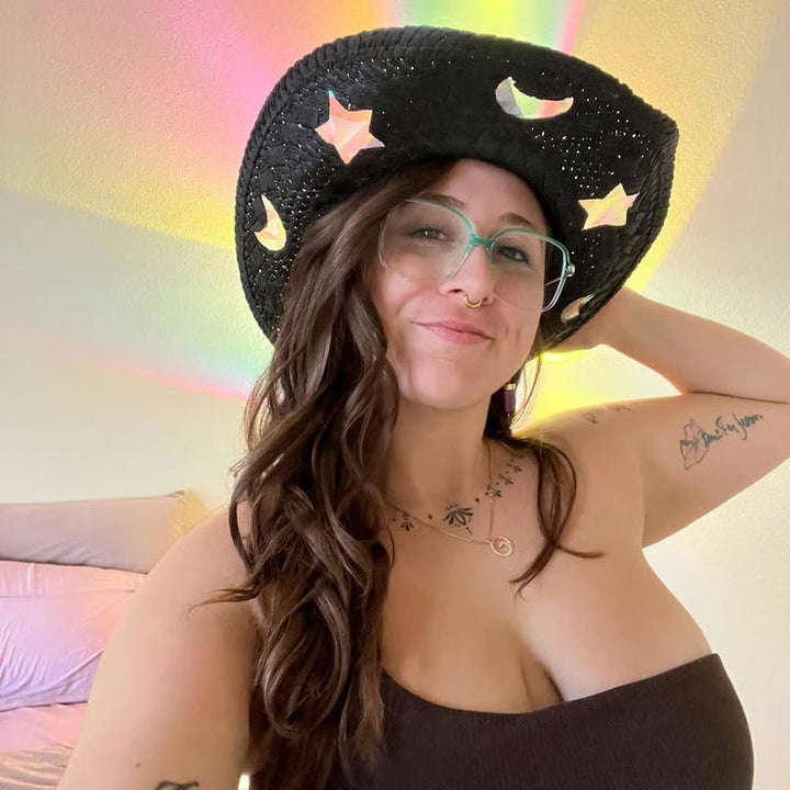 BowLift | Cowgirl Straw Prism Hat