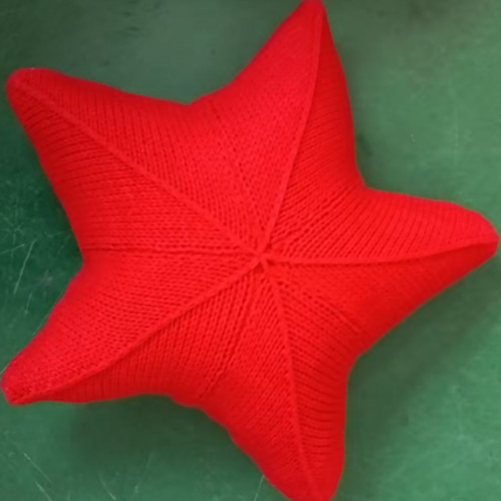 BowLift | Starfish Hand-Knitted Cushion