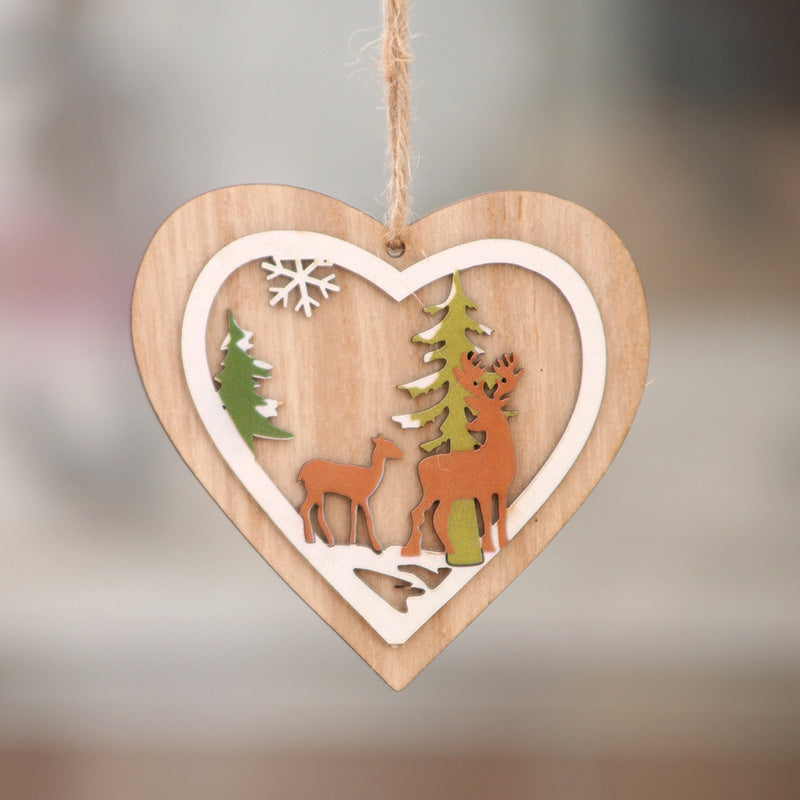 BowLift | Christmas Wooden Pendant