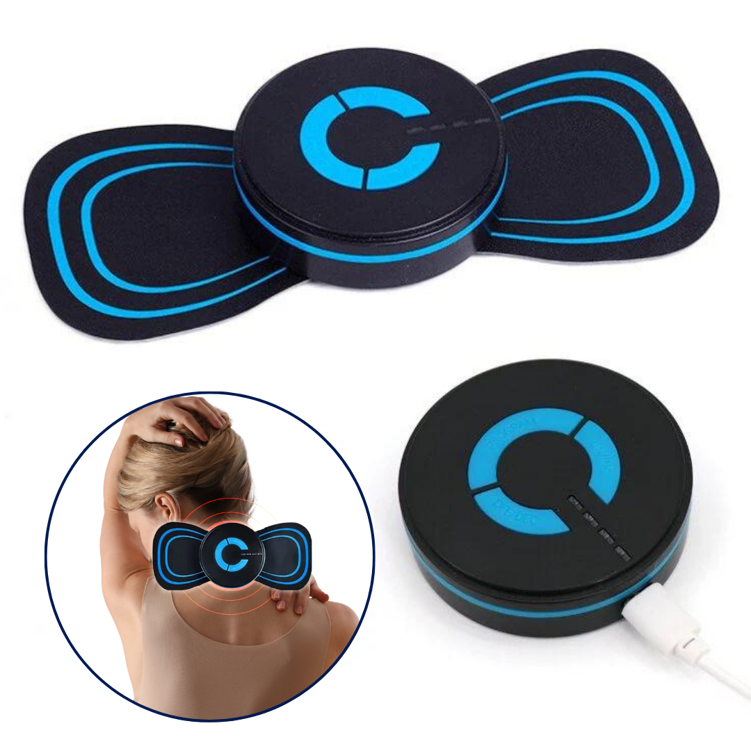 BowLift | Deep Tissue Pulse Pro Massager with Heat Therapy for Muscle Relief and Relaxation at Home or Office