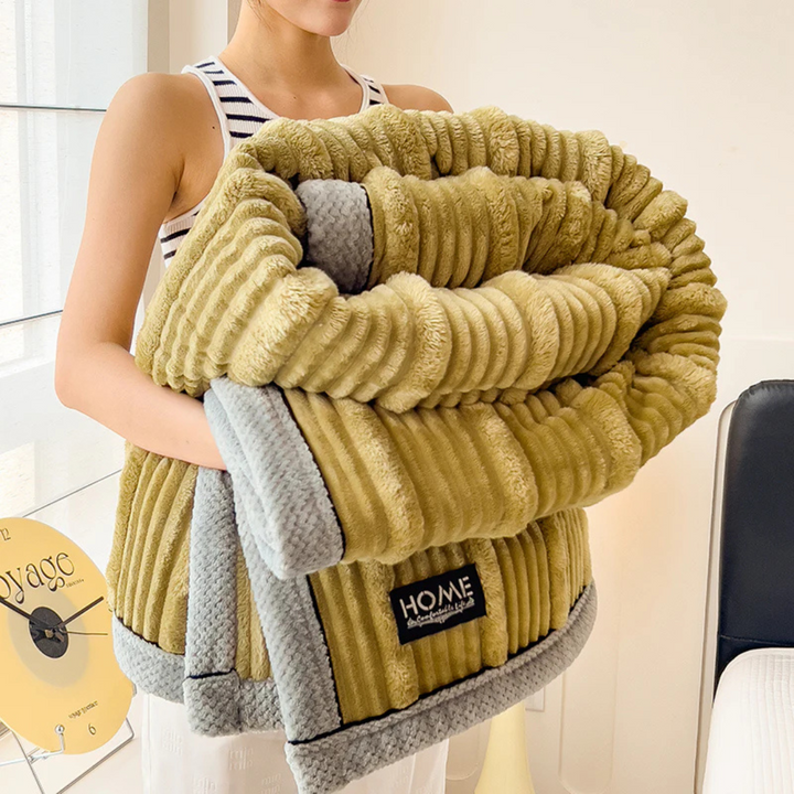 BowLift | Warm Plush Winter Blanket for Bed & Sofa