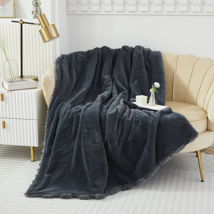 BowLift | Plush Soft Faux Rabbit Blanket