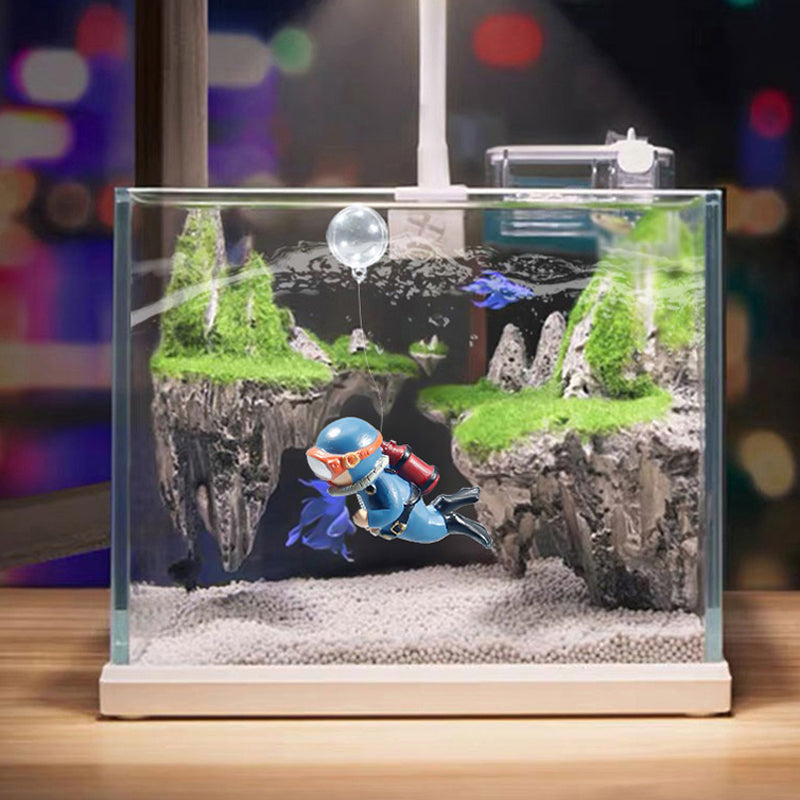 BowLift | Lovely Diver Aquarium Fish Tank Decorations