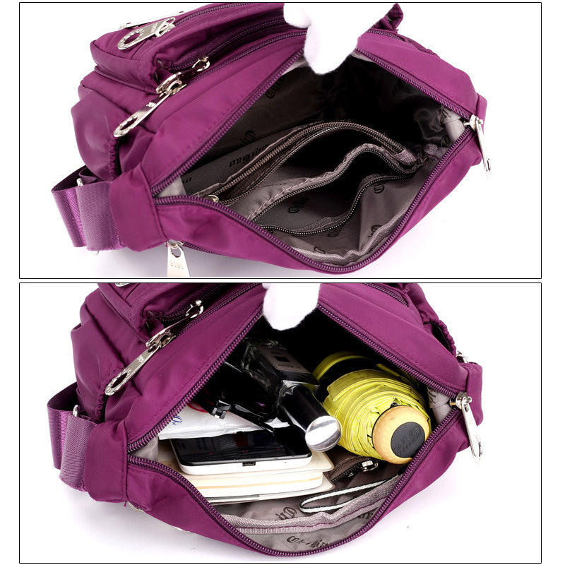 BowLift | Women’s Multi-layer Nylon Crossbody Bag