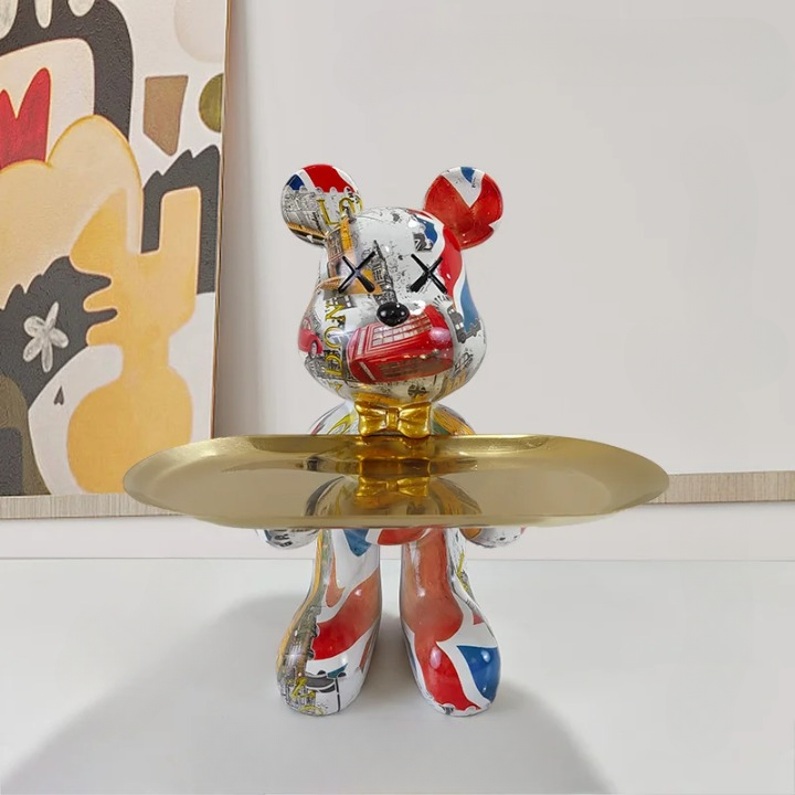 BowLift | BearServe - Bear Sculpture with Tray