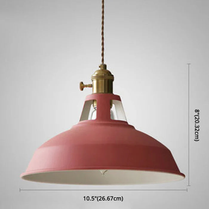 Industrial Retro Pendant Lamp - IronGlow | Bowlift