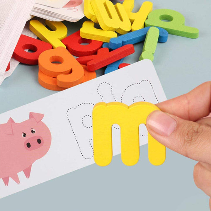 Letter recognition spelling game | Bowlift