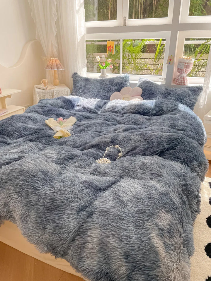 BowLift | FluffCandy - Luxury Long-Haired Duvet Cover for Winter Warmth