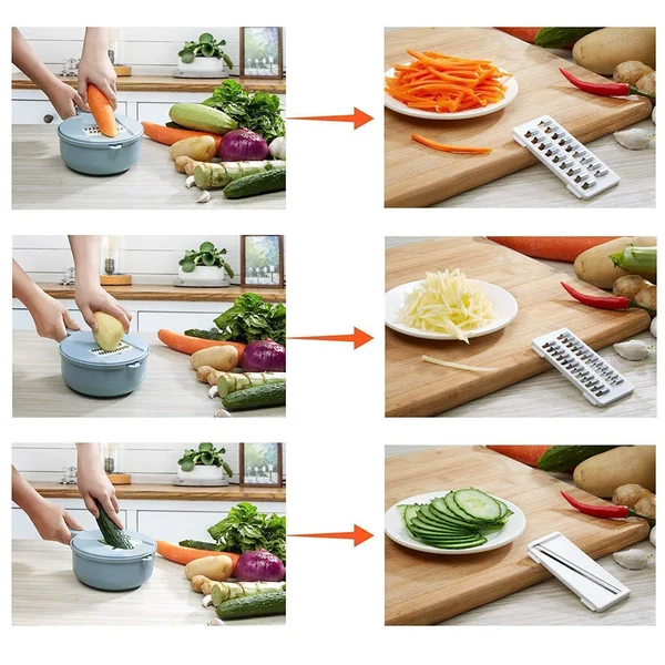 BowLift | 12-In-1 Multi-Function Food Chopper