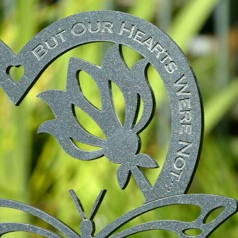Memorial Gift Butterfly Ornament - Garden Memorial Plaque | Bowlift