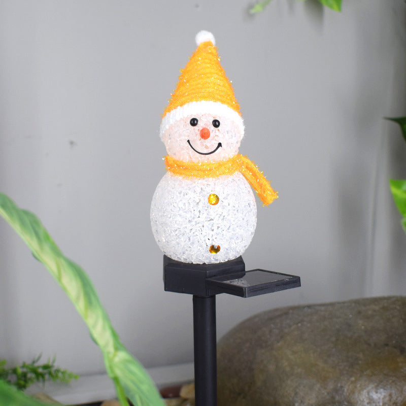 BowLift | Super Cute Waterproof Solar Power Snowman Lamp