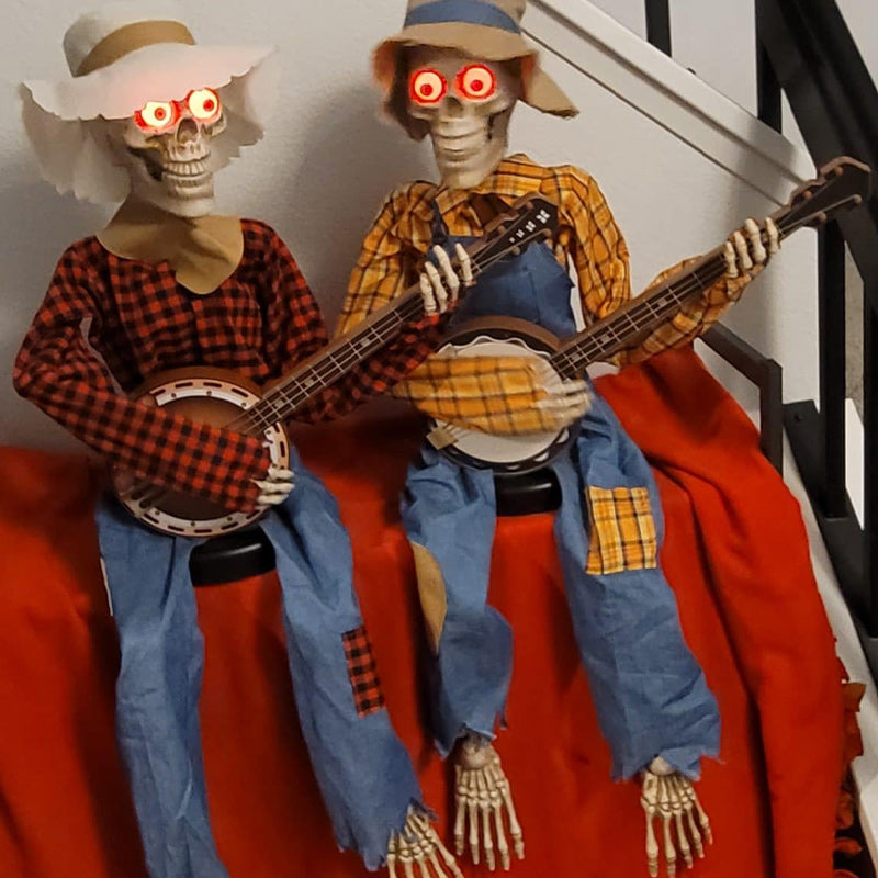 Animated Duel Banjo Skeletons S DrôLes | Bowlift