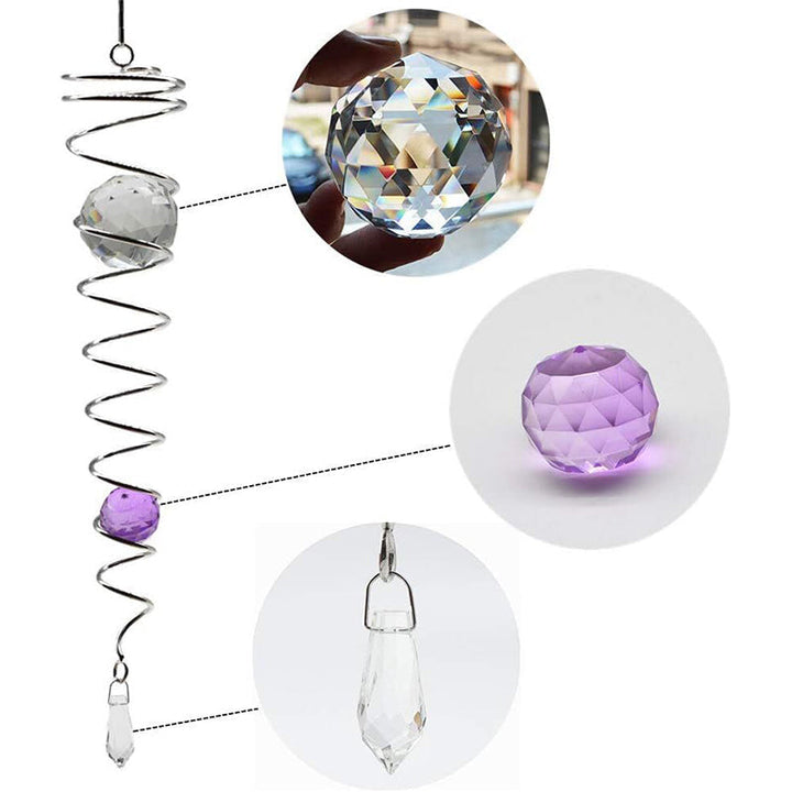 BowLift | Sacred Journey Spiral Crystals Handcrafted