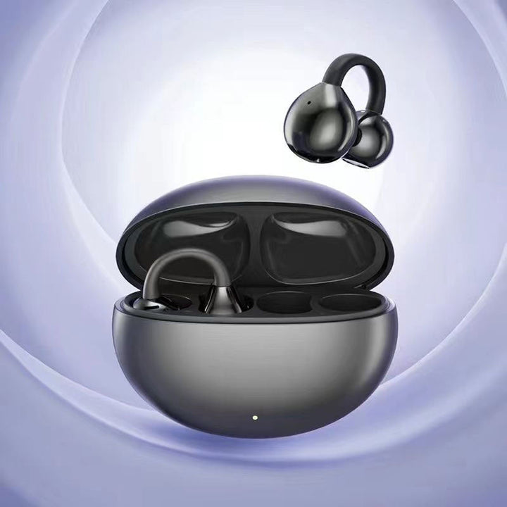 BowLift | Wireless Ear Clip Headphones | Open-Ear Bluetooth 5.4 | HiFi Sound & Dual Device Pairing
