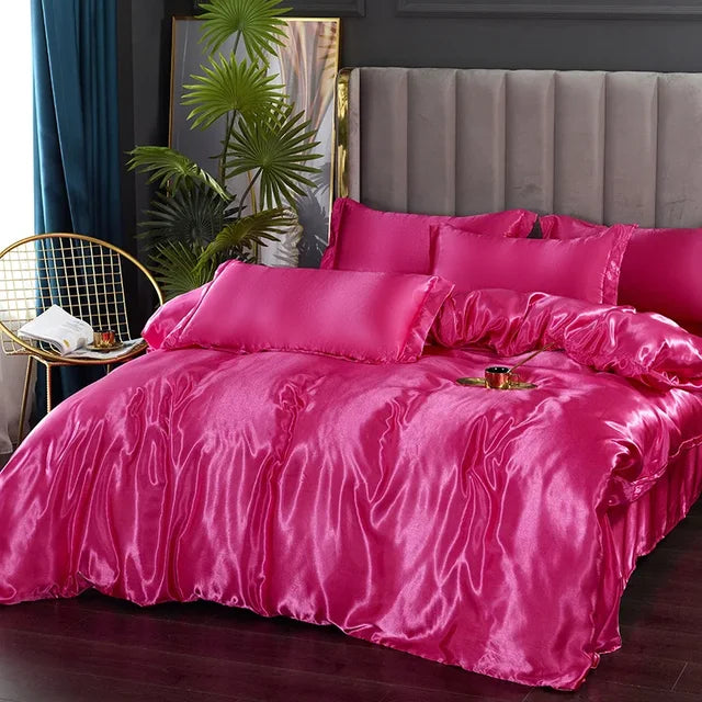 BowLift | Luxury Silk Satin Bedding Set - SilkElegance