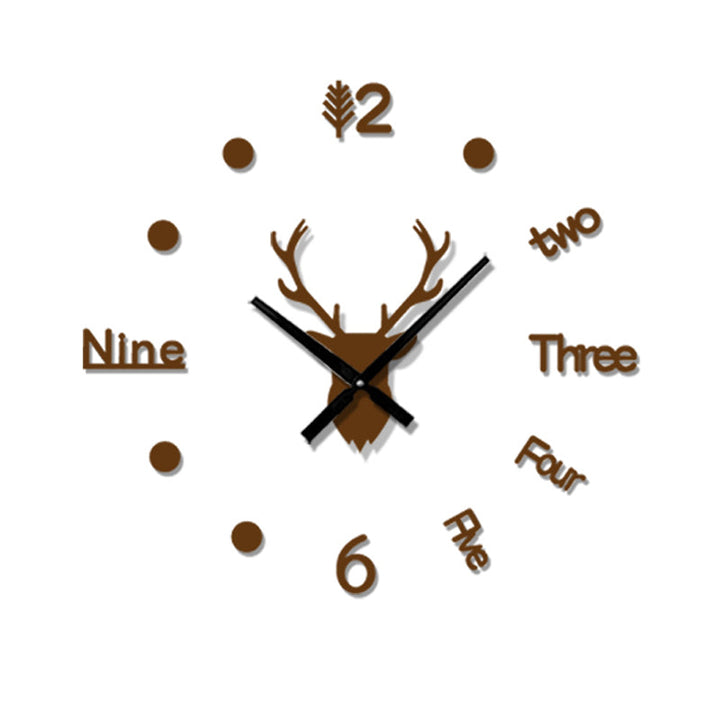 3D Creative Acrylic Hanging Clock | Bowlift