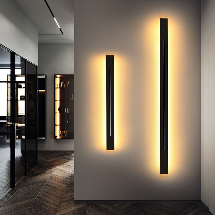 Modern LED Wall Lamp - LumièreGold | Bowlift